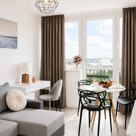 公寓 Lumina I 2-room Near The Metro I Center I 15th Floor 华沙